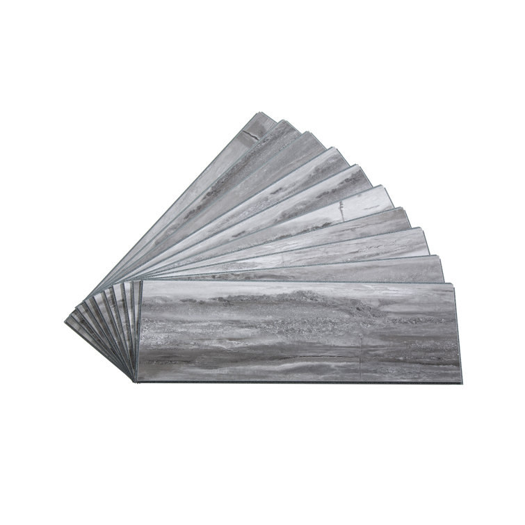 Palisade 22.8 in. x 7.31 in. Interlocking Vinyl Waterproof Wall